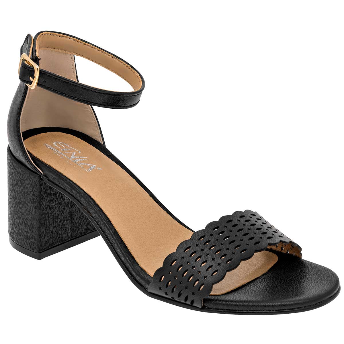 Foto 2 pulgar | Sandalias Etnia Negros para Mujer