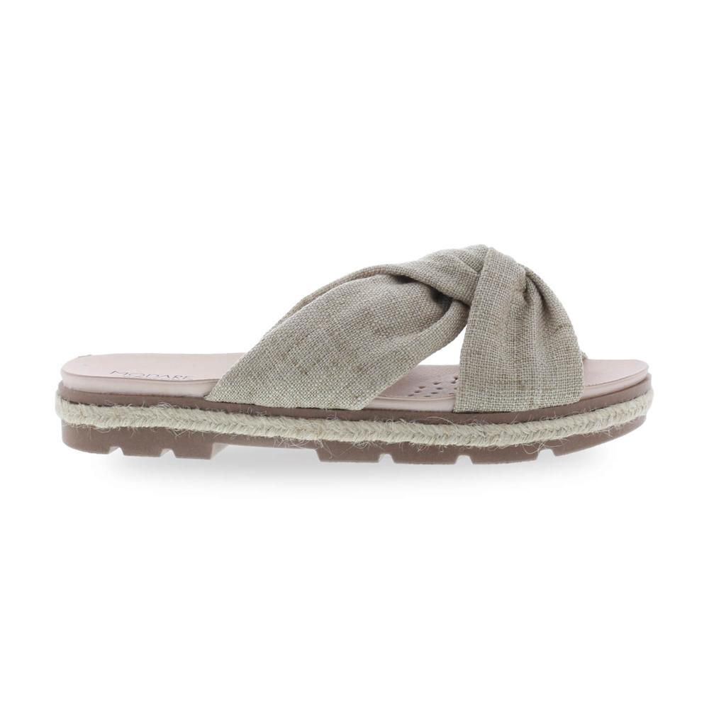 Foto 2 pulgar | Sandalia Flat para Mujer Modare Mireya Tren Marrón Claro