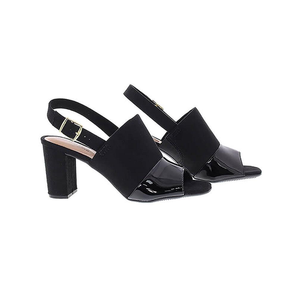 Foto 4 pulgar | Sandalias de Tacón Beira Rio Beiges para Mujer