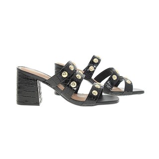 Foto 3 | Sandalias de Tacón Beira Rio Robina Coco Negras para Mujer