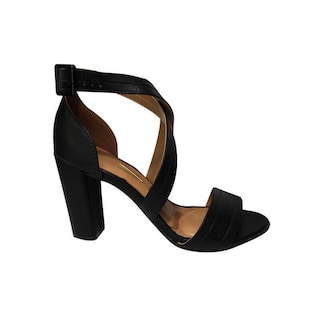 Foto 1 | Sandalias Tacón Alto Vizzano Saila Napa Negras para Mujer