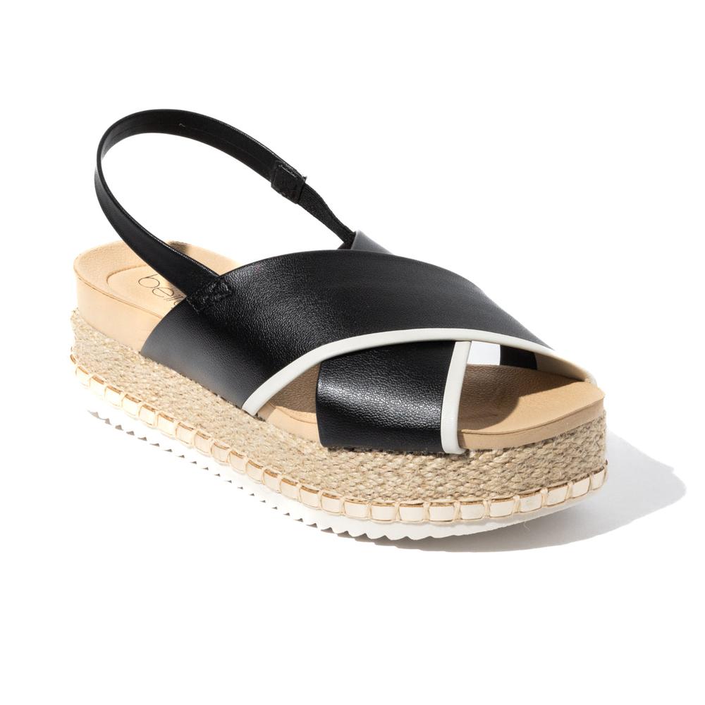 Foto 3 pulgar | Sandalias Plataforma Plana Beira Rio Ragna Pulsera Negras para Mujer