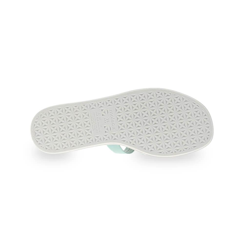 Foto 5 pulgar | Sandalia Flat Moleca Dacil Tri Naranja para Mujer