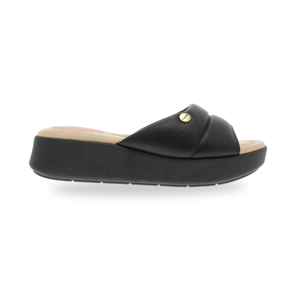 Sandalias Plataforma Plana Modare Mayoree Flat Negras para Mujer