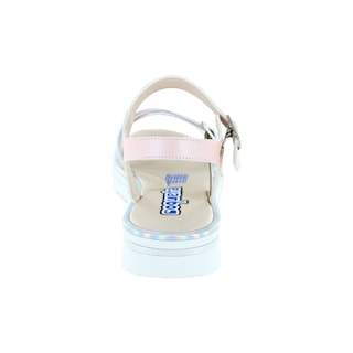 Foto 3 | Coqueta Sandalia Para Mujer Rosa Plata Blanco, Código 118517-2