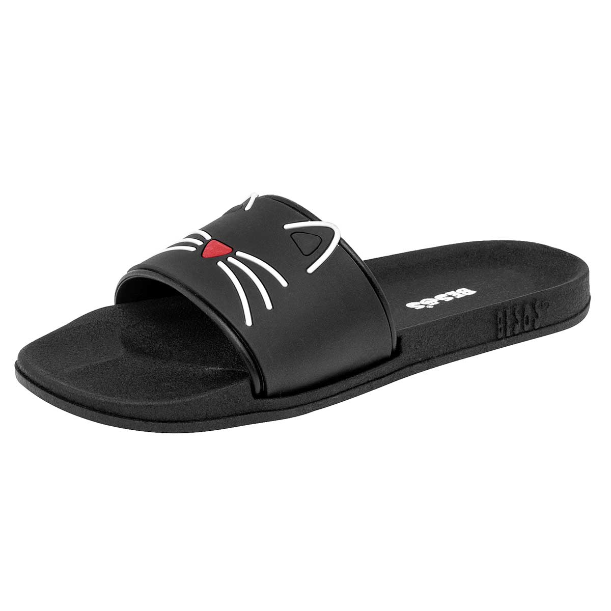 Foto 2 pulgar | Sandalias H3 Negras para Mujer