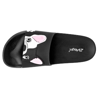 Foto 2 | Sandalias Evalight Negras para Mujer