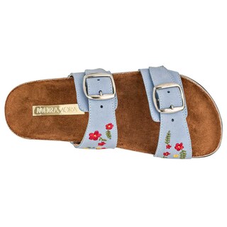 Foto 2 | Sandalia para Mujer Moramora Azul 109089-1