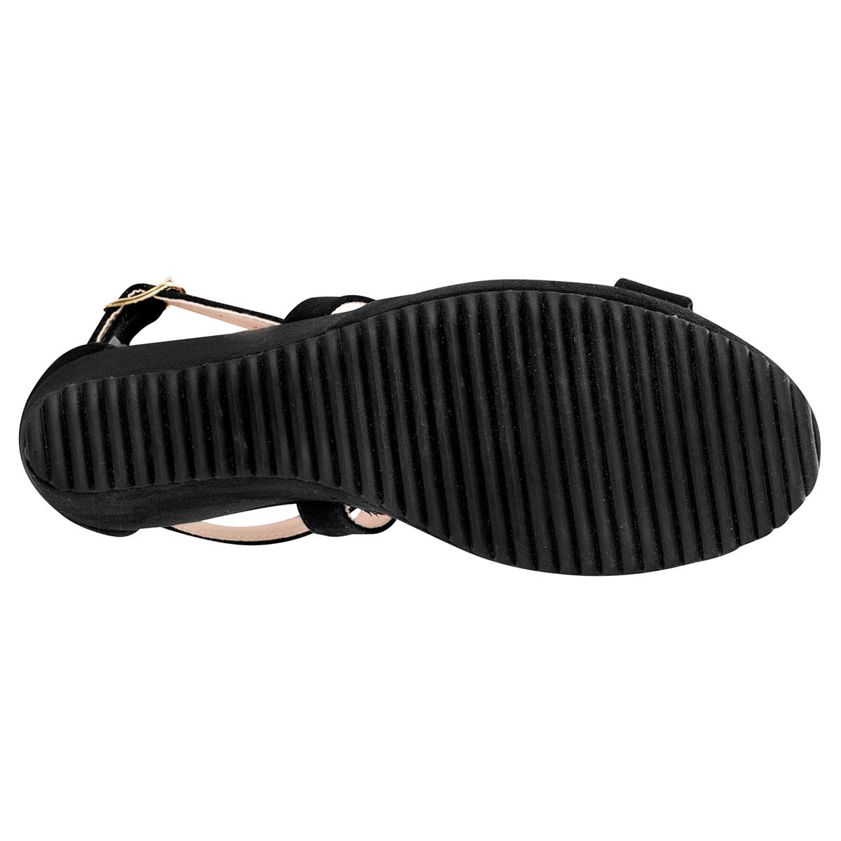 Foto 3 pulgar | Sandalias Fratta Negras para Mujer