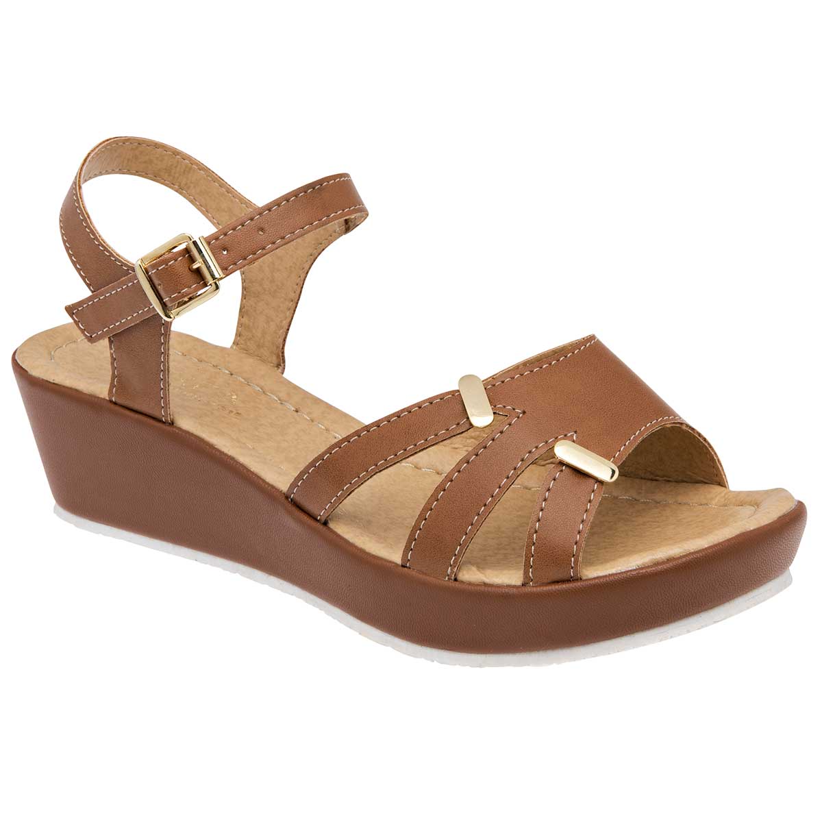 Foto 2 pulgar | Sandalia Diexca Camel Código 75865-1 para Mujer