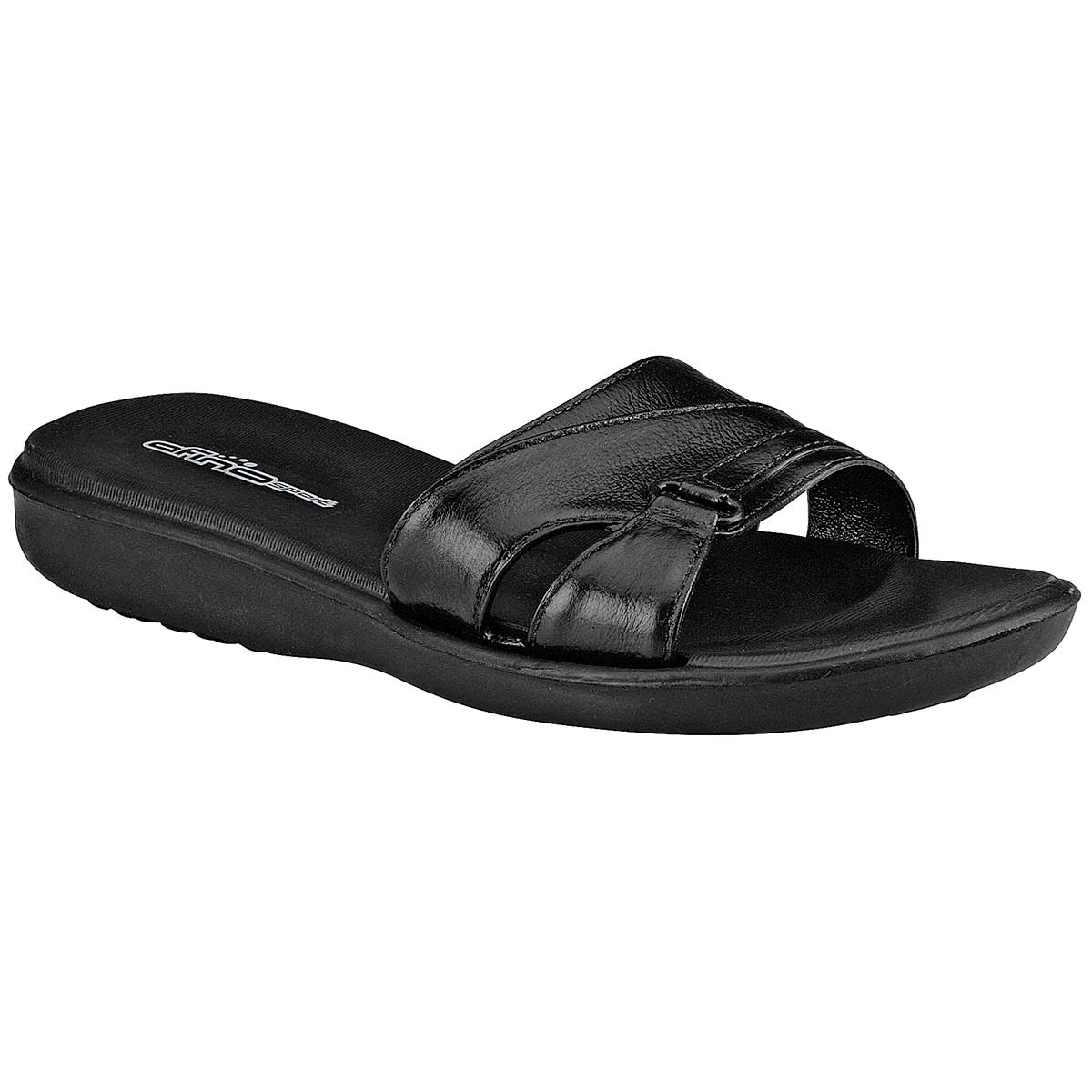 Foto 2 pulgar | Sandalia Elega Negro Código 20806-1 para Mujer