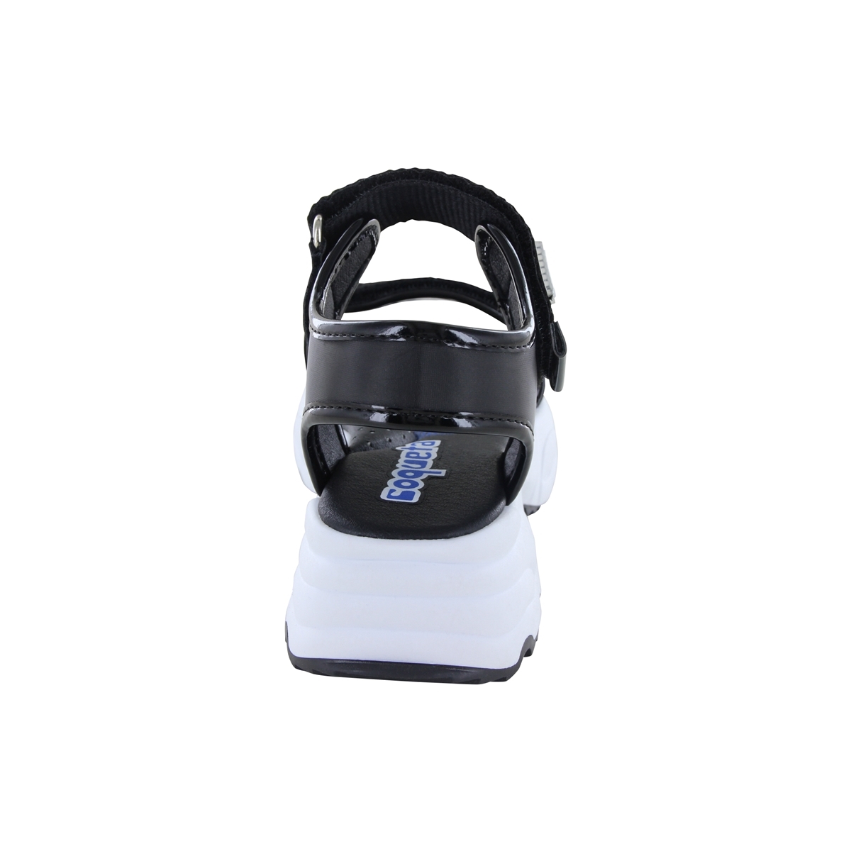 Foto 4 pulgar | Coqueta Sandalia Para Mujer Negro, Código 118513-2