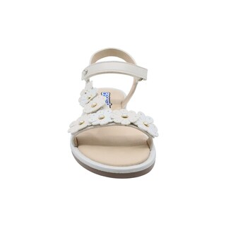 Foto 2 | Coqueta Sandalia Para Mujer Blanco, Código 118507-2