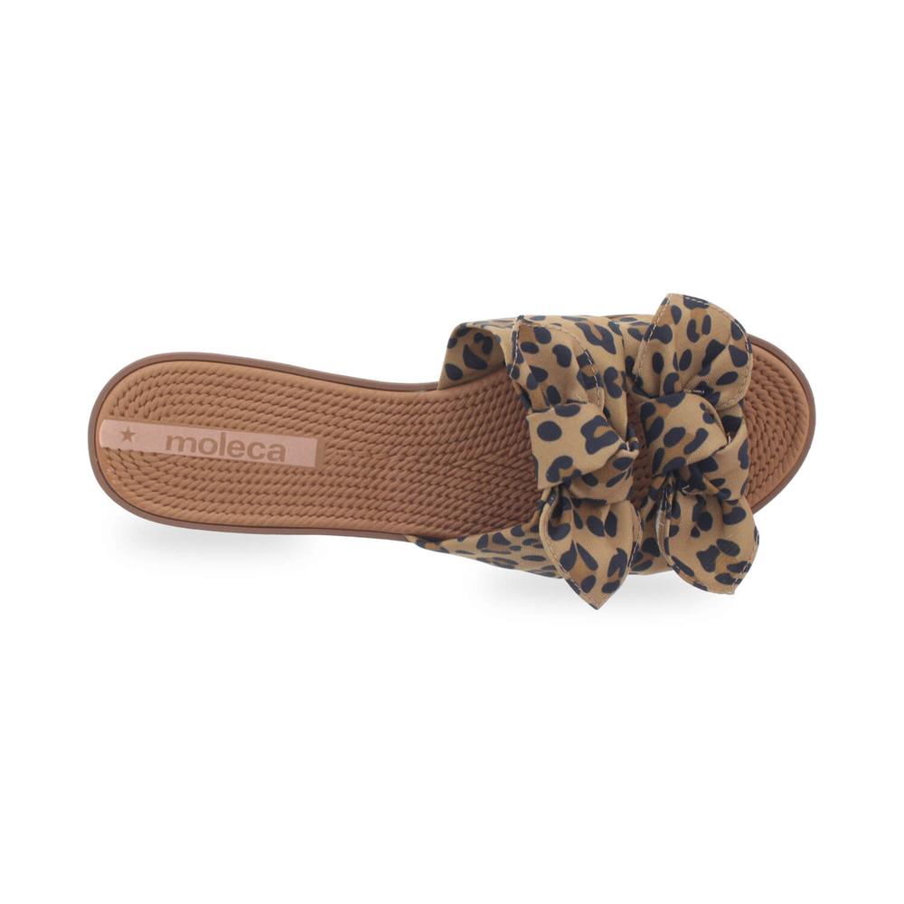 Foto 4 pulgar | Sandalia Flat para Mujer Moleca Danika Print Multicolor