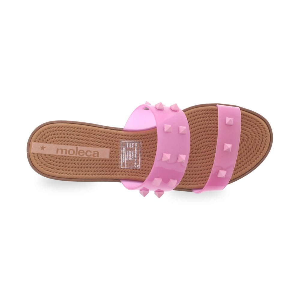 Foto 4 pulgar | Sandalias Moleca Rosas para Mujer