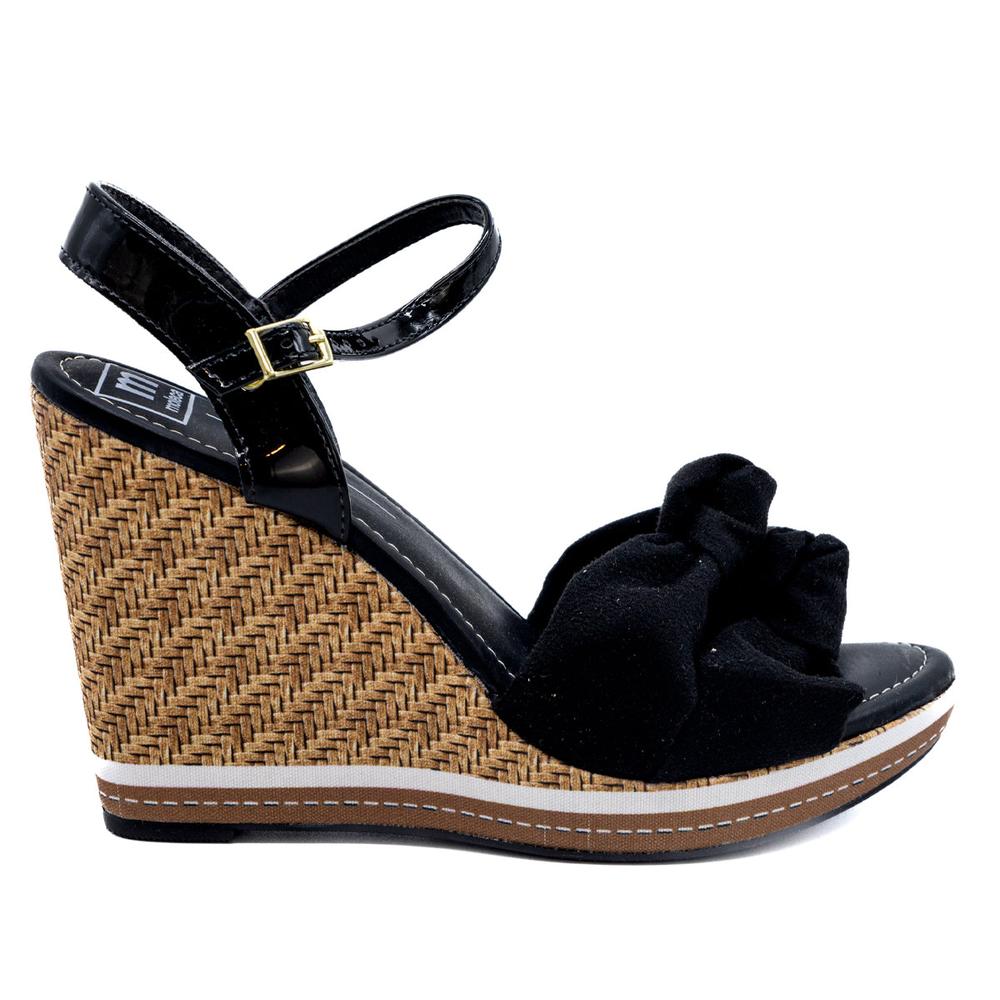 Foto 1 | Sandalia de Plataforma para Mujer Moleca 5411.928.20782 Negro