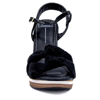 Foto 3 | Sandalia de Plataforma para Mujer Moleca 5411.928.20782 Negro
