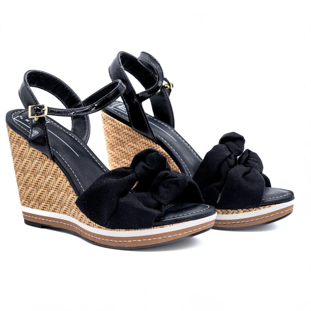 Foto 5 | Sandalia de Plataforma para Mujer Moleca 5411.928.20782 Negro