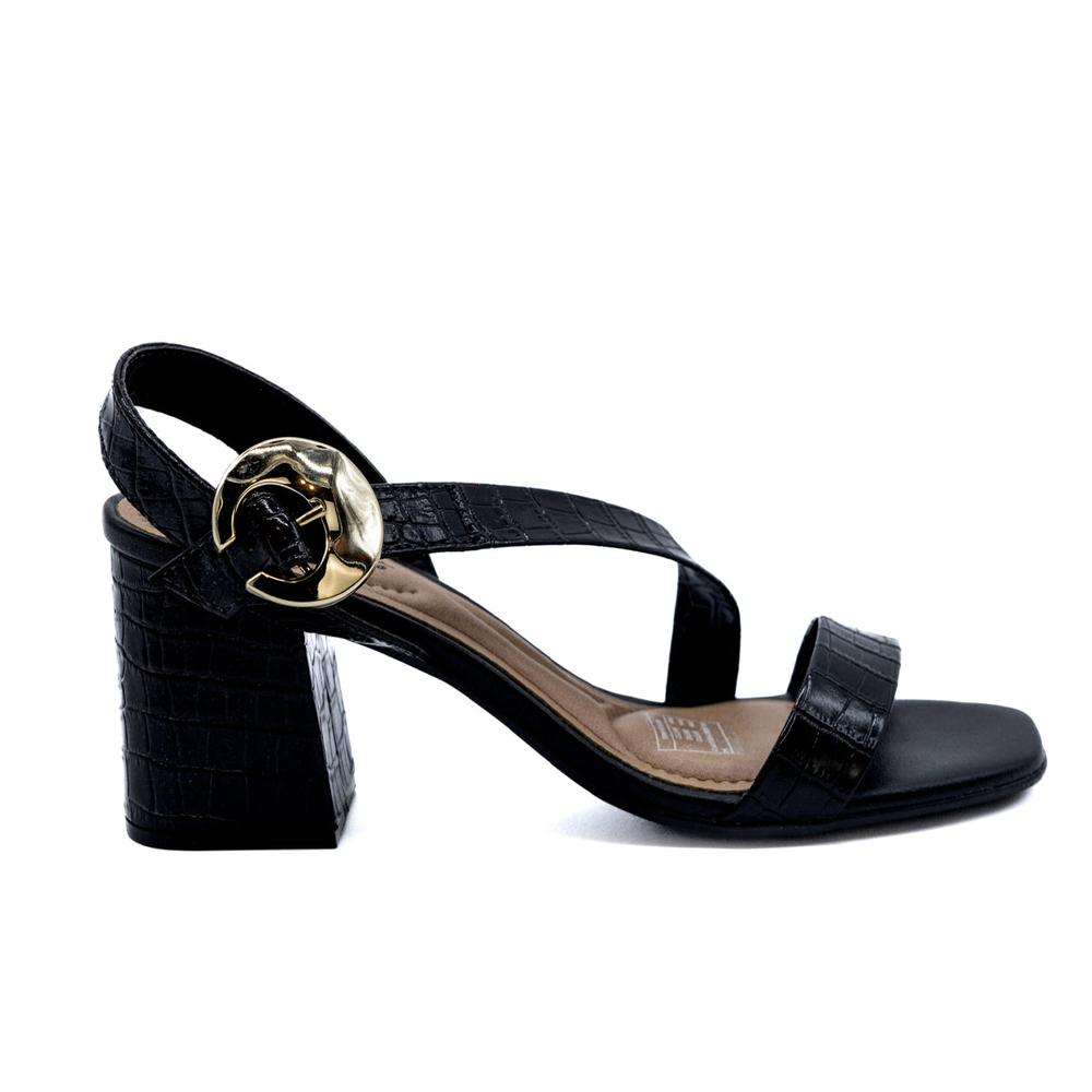 Sandalias de Tacón Beira Rio 8436.101.21637 Negras para Mujer