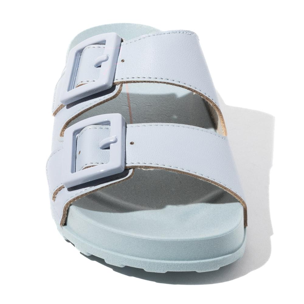 Foto 3 | Sandalias Moleca Azul Cielo para Mujer