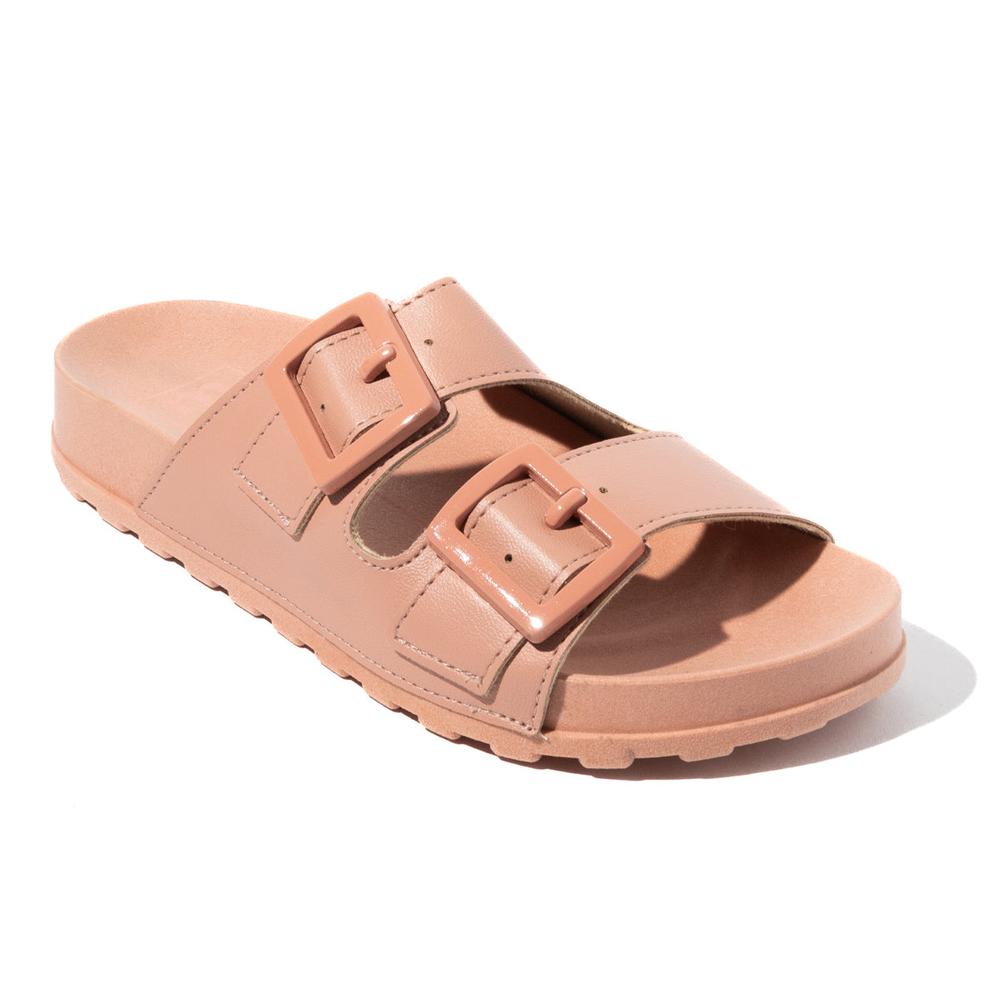Foto 7 | Sandalias Moleca Azul Cielo para Mujer