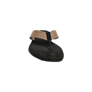 Foto 4 | Sandalia Flat Beira Rio Mini Lisa Negro para Mujer
