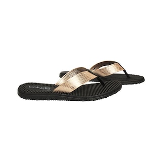 Foto 5 | Sandalia Flat Beira Rio Mini Lisa Negro para Mujer