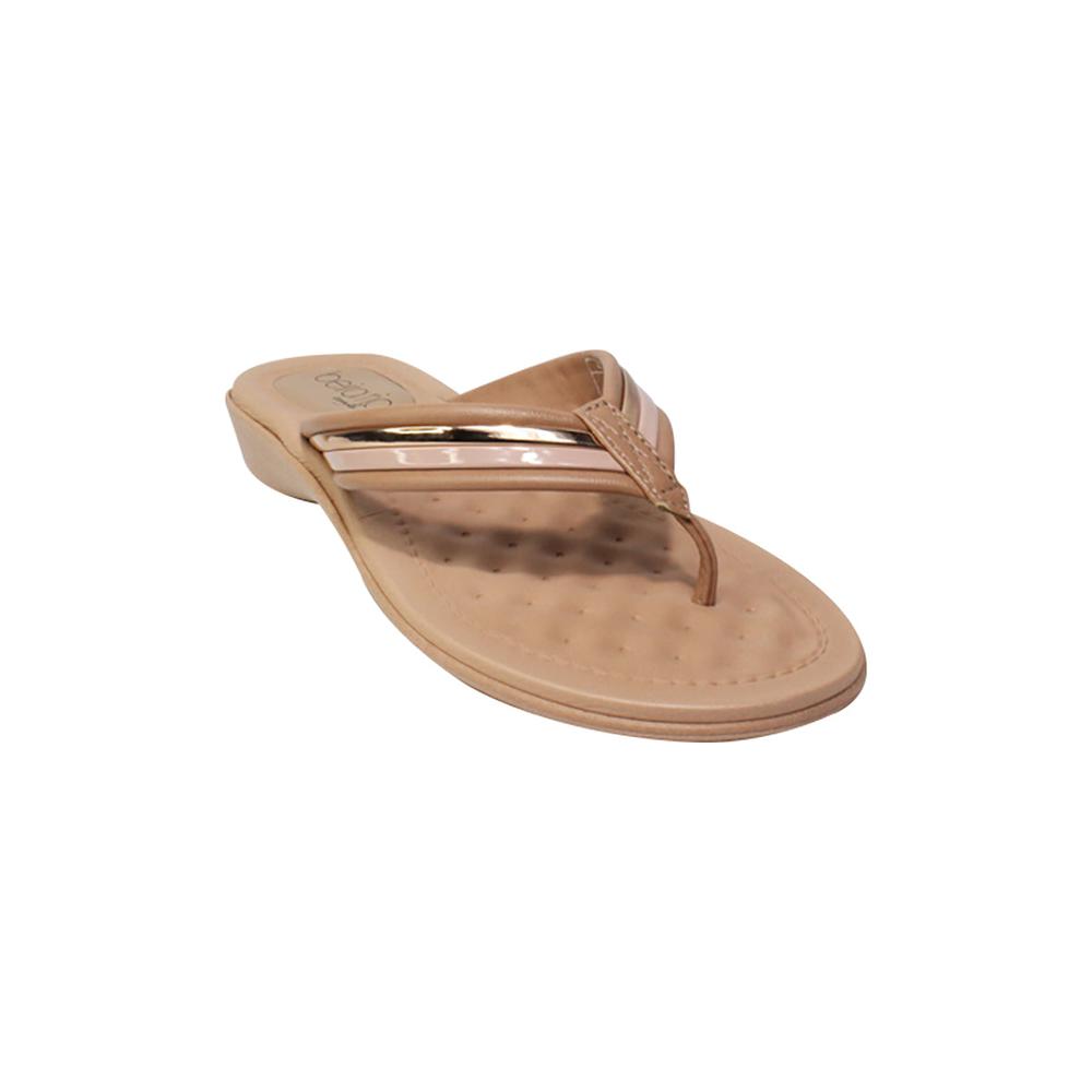 Foto 3 pulgar | Sandalia Flat Modare Beige para Mujer
