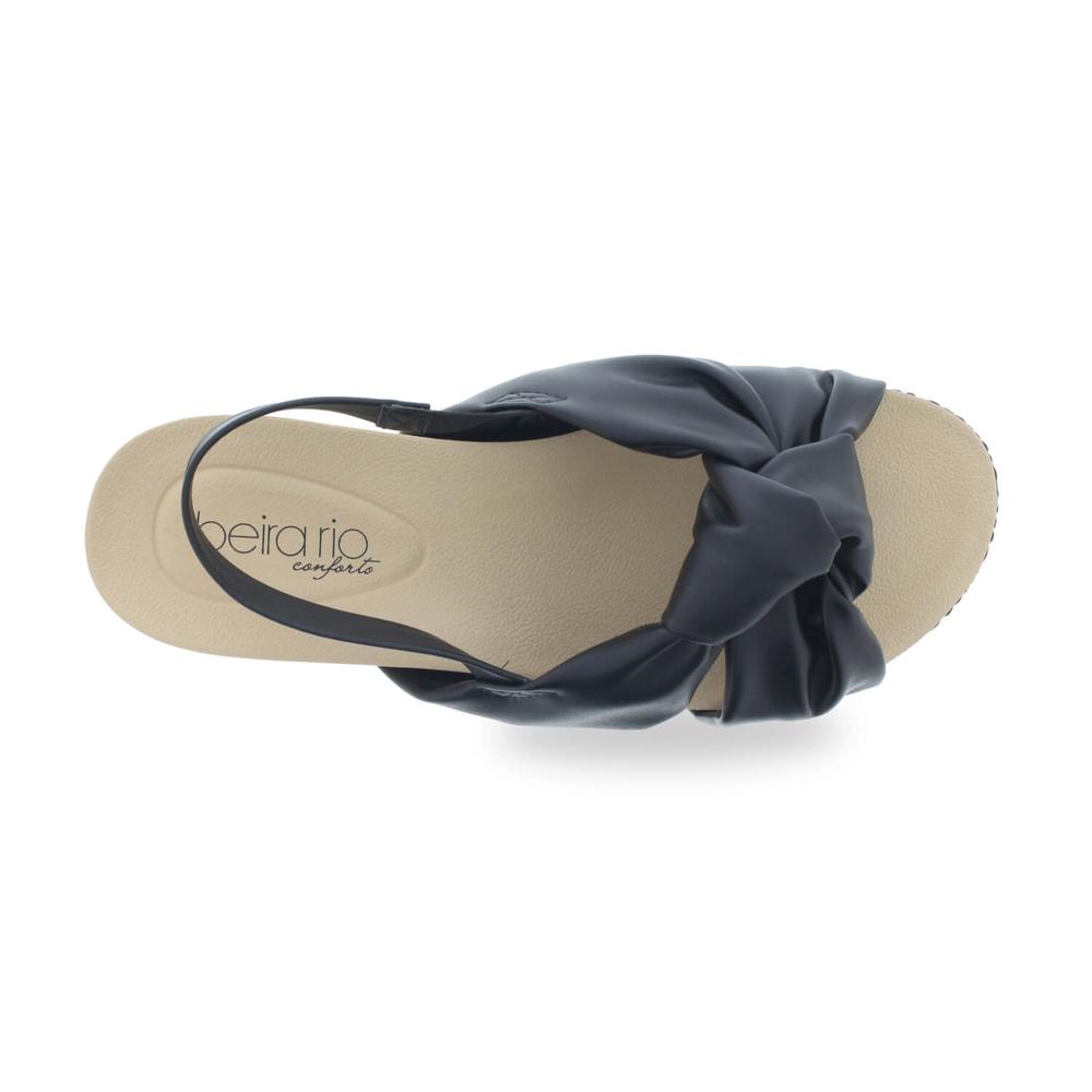 Foto 4 pulgar | Sandalias Beira Rio Negras para Mujer