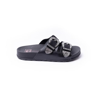 Foto 1 | Sandalias Moleca 5436.402.7800 Negras para Mujer