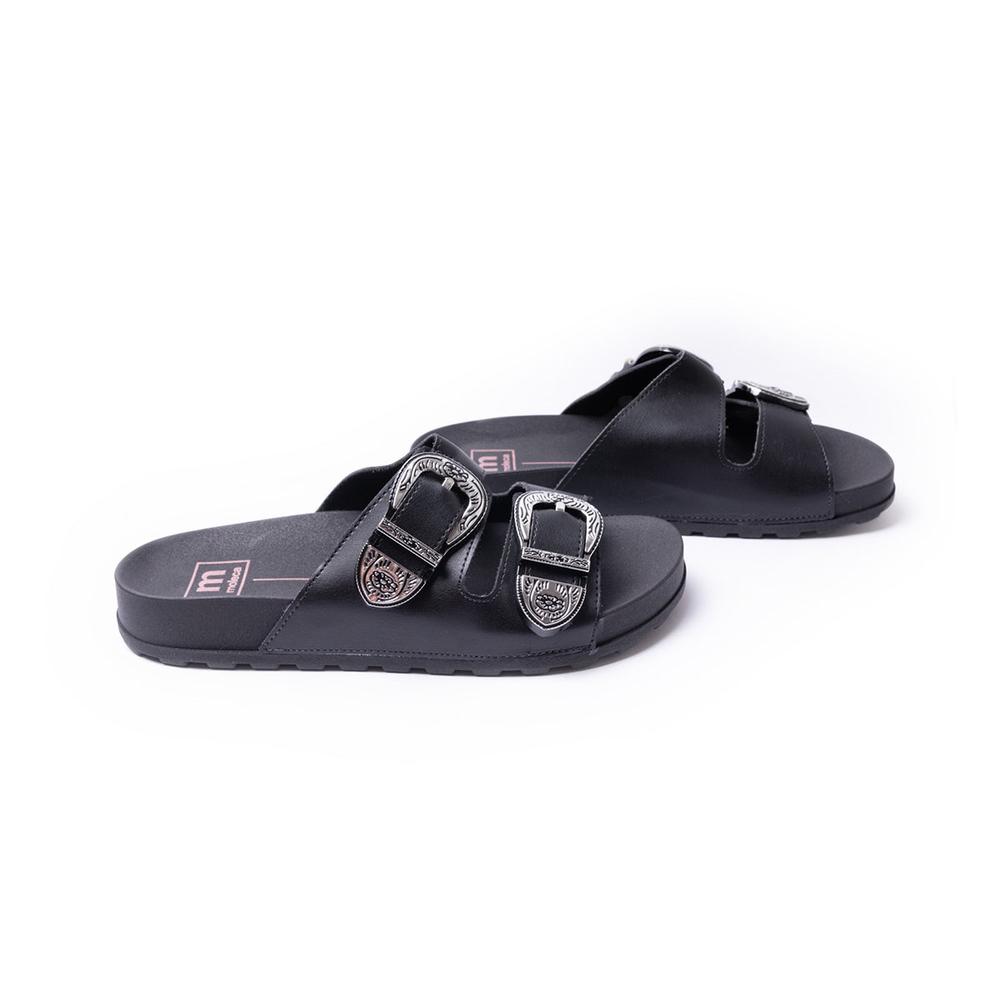 Foto 6 pulgar | Sandalias Moleca 5436.402.7800 Negras para Mujer