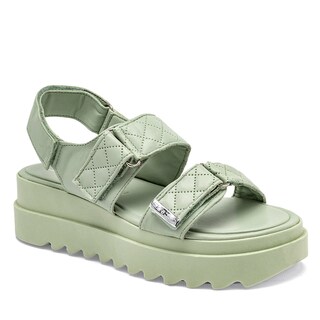 Foto 1 | Sandalias Clasben Verdes para Mujer