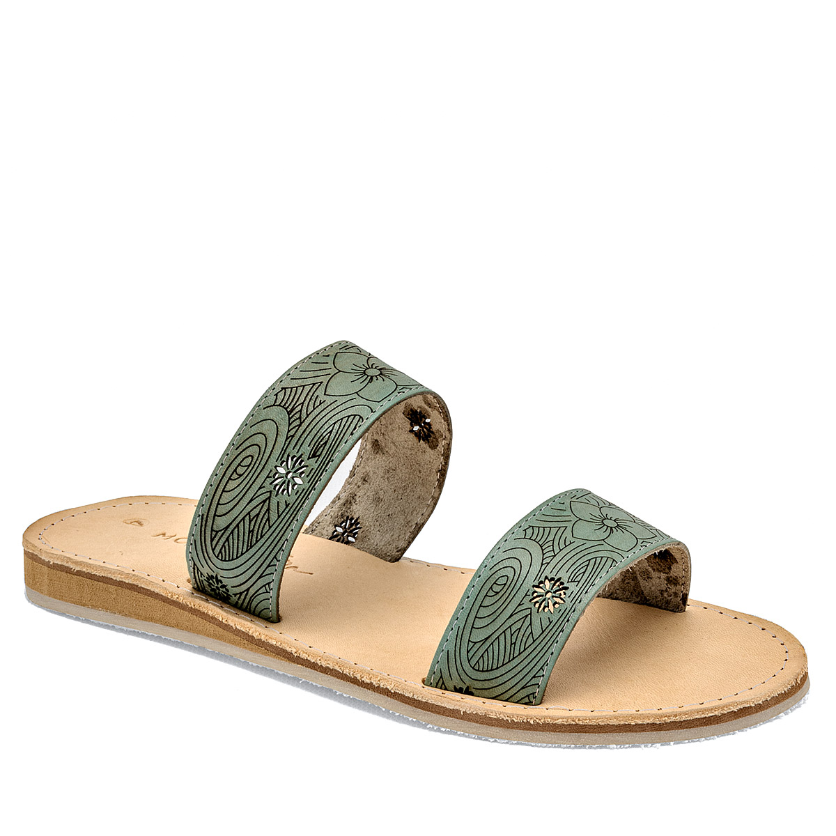 Foto 2 pulgar | Sandalias Mora Tierra Verdes para Mujer