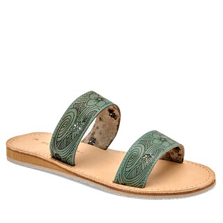 Foto 1 | Sandalias Mora Tierra Verdes para Mujer