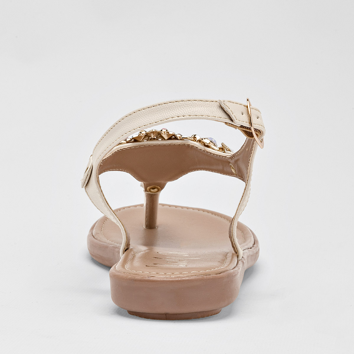 Foto 4 pulgar | Sandalias Lady One 126336-e Beige para Mujer