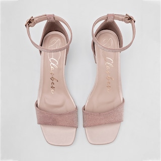 Foto 3 | Sandalias de Fiesta Clasben Hanna Oro Rosado para Mujer