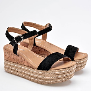 Foto 2 | Sandalias D'cristian 125022-e Negras para Mujer