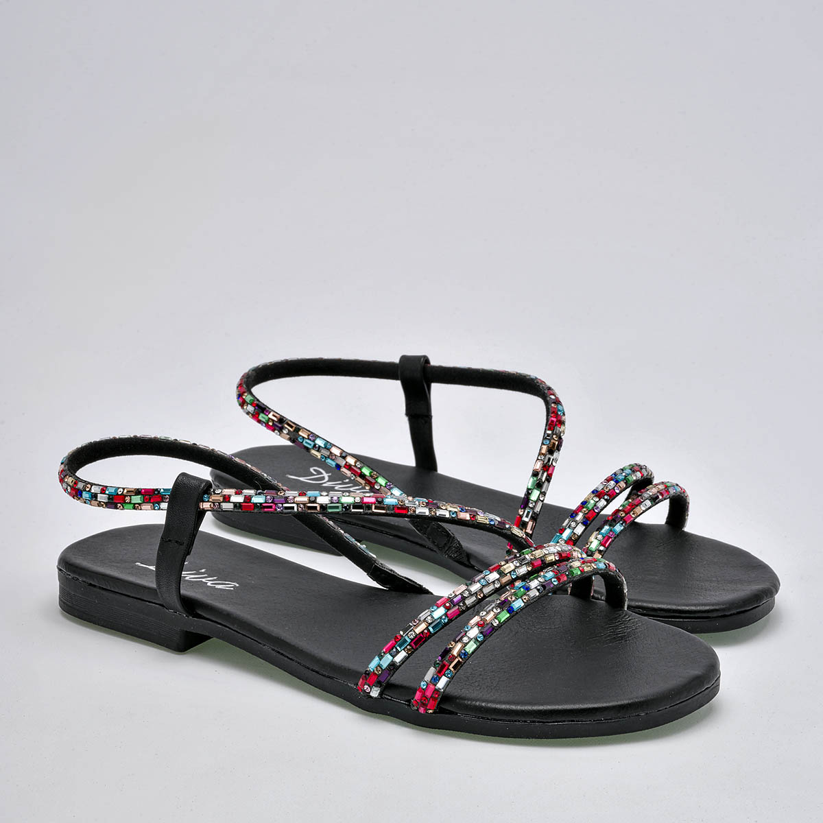 Foto 3 pulgar | Sandalias Celex Multicolor para Mujer