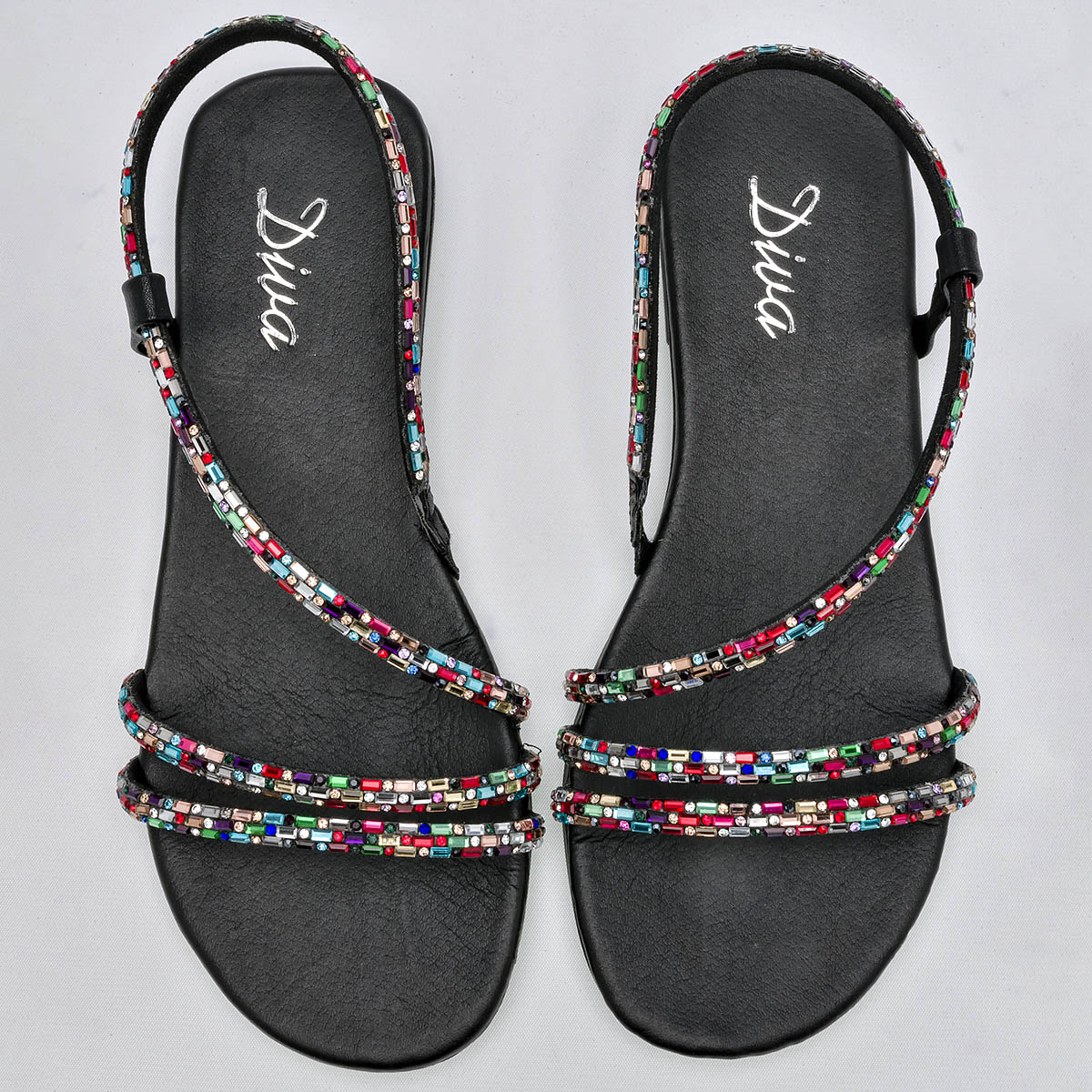 Foto 4 pulgar | Sandalias Celex Multicolor para Mujer