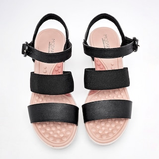 Foto 3 | Sandalias Modare 124682-e Negras para Mujer