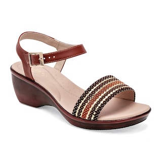 Foto 1 | Sandalias Paulie Cafés para Mujer