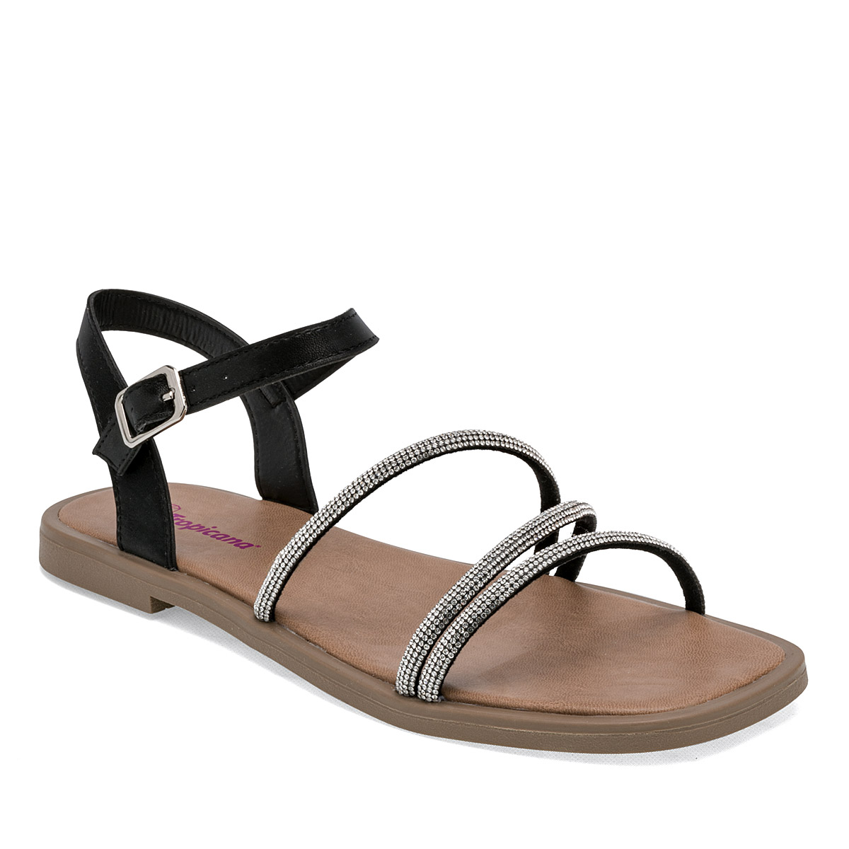 Sandalias Tropicana Negras para Mujer