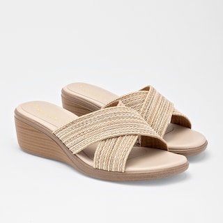 Foto 2 | Sandalia Paulie Beige 126122-e para Mujer