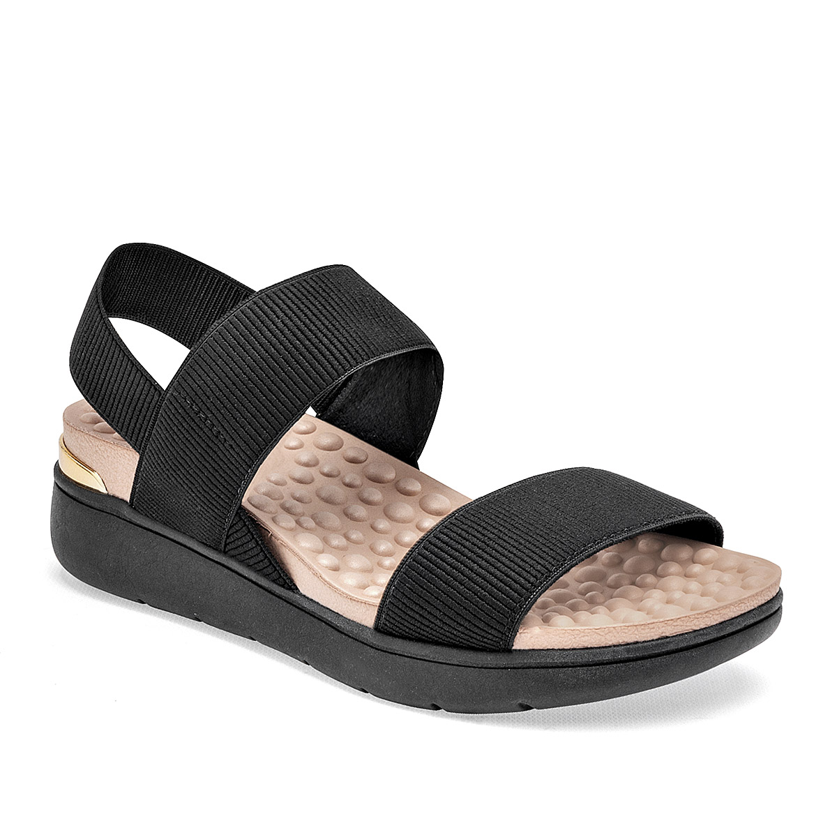 Foto 1 | Sandalias Modare Negras para Mujer
