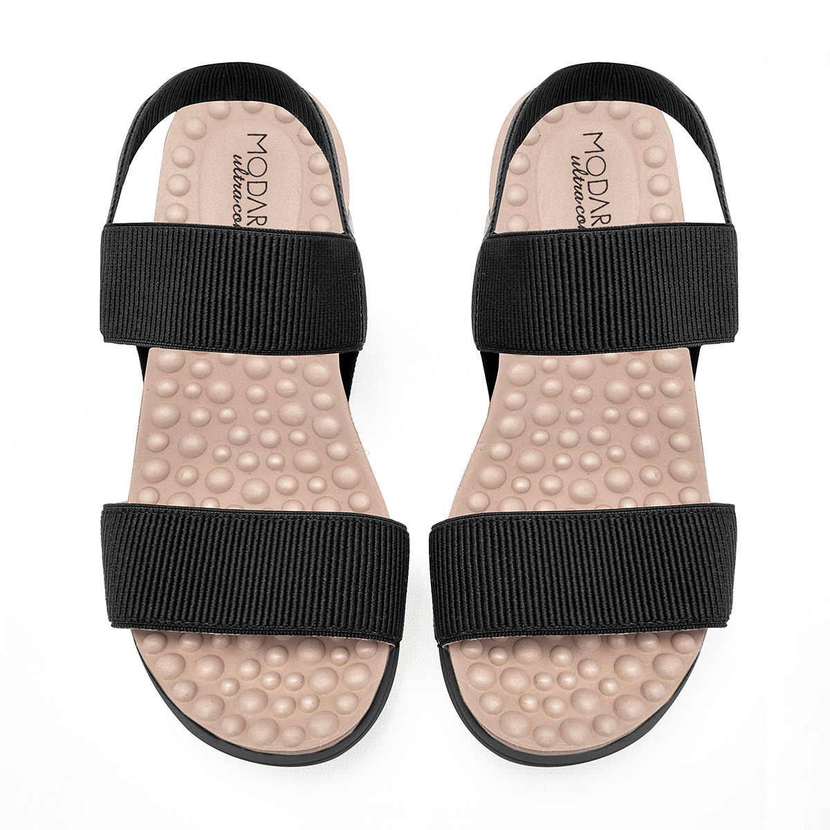 Foto 3 | Sandalias Modare Negras para Mujer