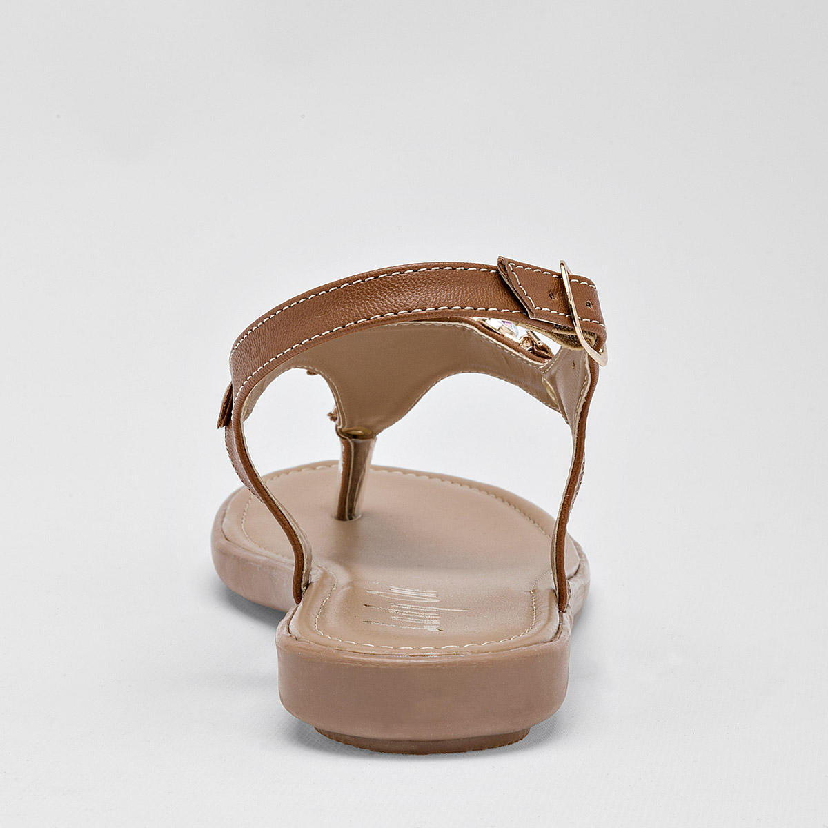 Foto 4 pulgar | Sandalias Lady One Camel para Mujer