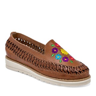 Foto 1 | Sandalia para Mujer Mora Tierra Camel 126107-e