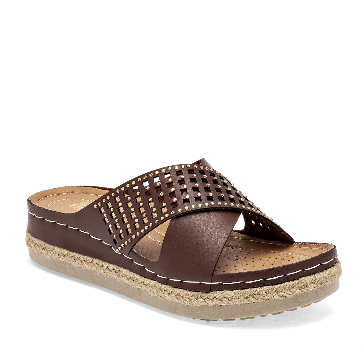 Sandalia para Mujer Flexmas Cafés 125170-e