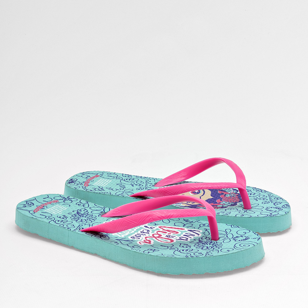 Foto 3 pulgar | Sandalia Licencias Fucsia para Mujer