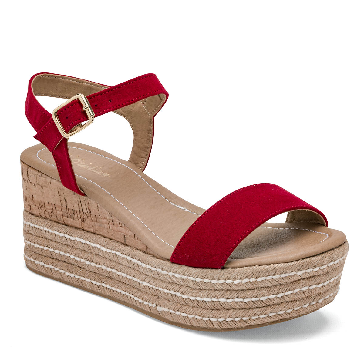Sandalias D'cristian 125023-e Rojas para Mujer